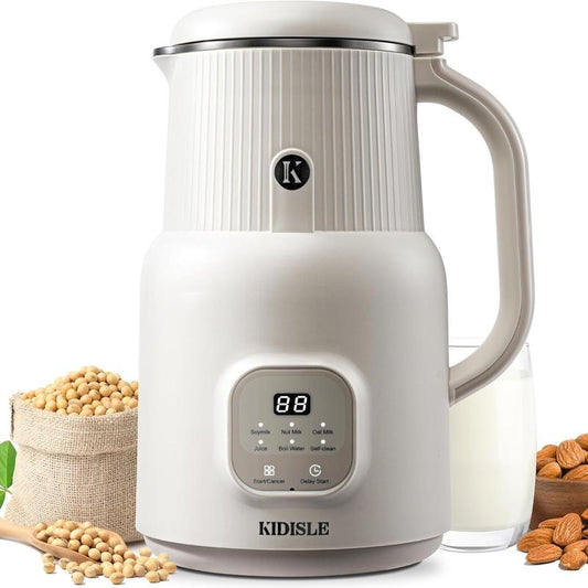 🥛 8-in-1 Nut Milk & Coffee Maker | 32oz Auto Clean